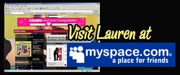 Lauren's MySpace Page
